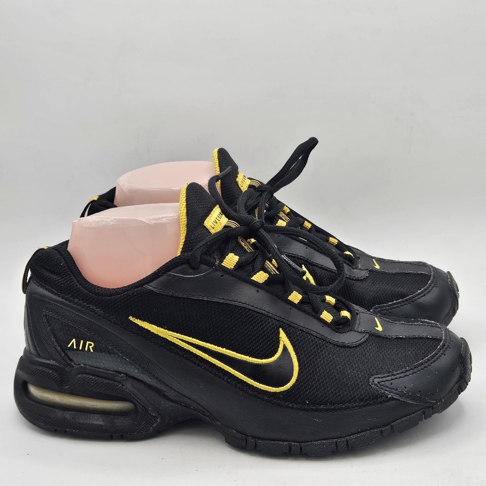 Nike Air max 340126-001 shoes size 5.5 Y black / yellow